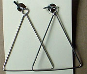Vendome triangle earrings