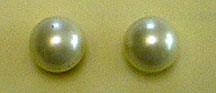 Marvella faux pearl clip earrings