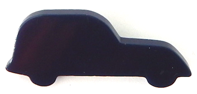 Old Black Bakelite car pin