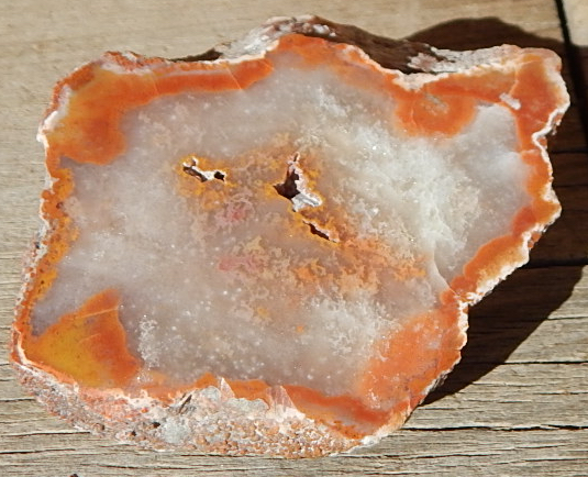 Southern Utah Jasper Agate Geode Specimen
