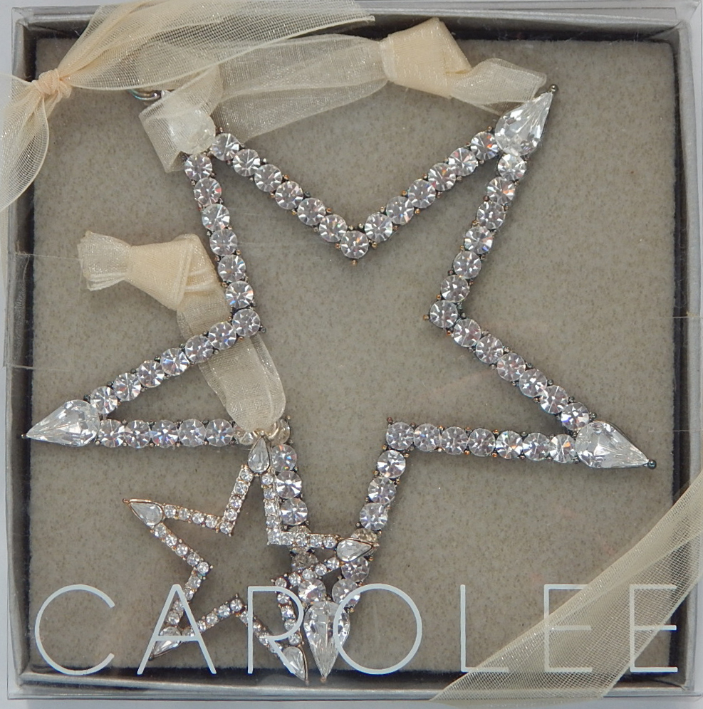 Carol Lee Rhinestone Star Ornament & Pendant