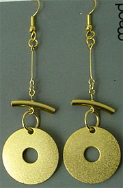 Goldtone oriental style