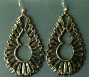 Big silvertone dangles