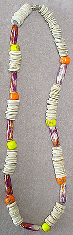 Heishe bead necklace